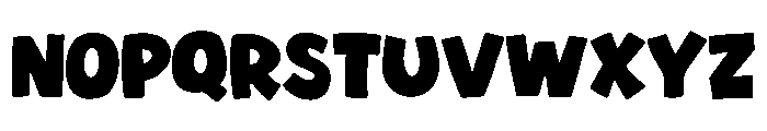 Doodle Background Font LOWERCASE