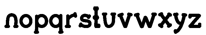 Doodle Eggs Regular Font LOWERCASE
