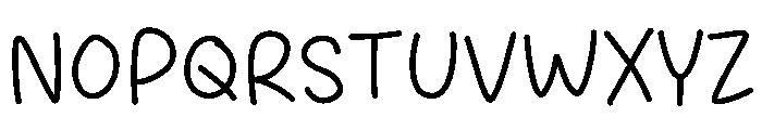 Doodle Jelly Font UPPERCASE