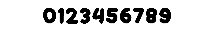 Doodle Letter Regular Font OTHER CHARS