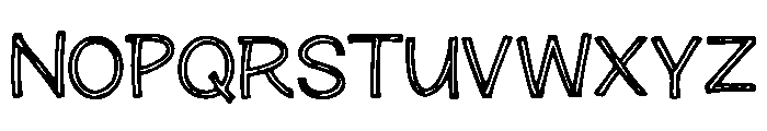 Doodle_Letter Font UPPERCASE