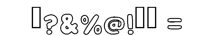 Doodle Mallow Regular Font OTHER CHARS