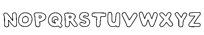 Doodle Mallow Regular Font LOWERCASE