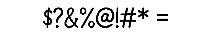 Doodle Notes Font OTHER CHARS