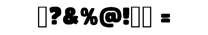 Doodle Sprinkle Regular Font OTHER CHARS
