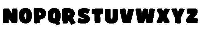 Doodle Sprinkle Regular Font UPPERCASE