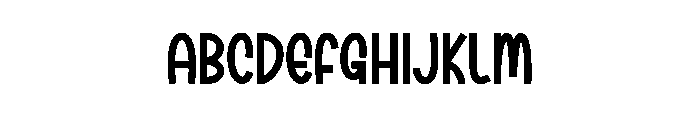 Doodle Stylish Font UPPERCASE