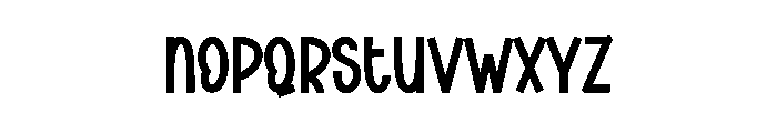 Doodle Stylish Font UPPERCASE