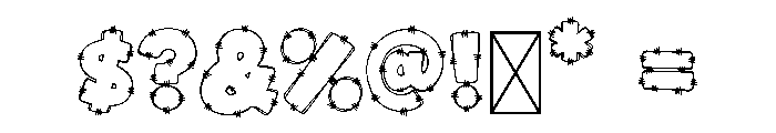 Doodle TM Font OTHER CHARS