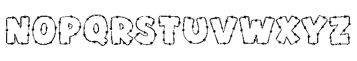 Doodle TM Font LOWERCASE
