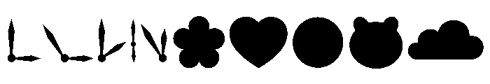 Doodle Time Font OTHER CHARS