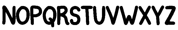 Doodle Valentine Regular Font LOWERCASE