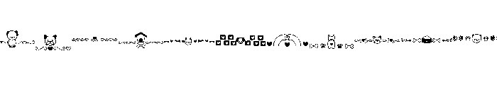 Doodle puppy Art FONT