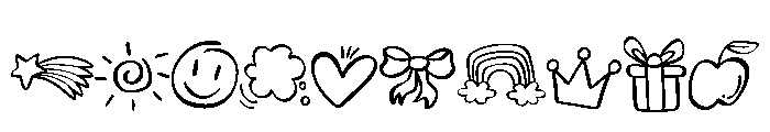 Doodle season Font OTHER CHARS