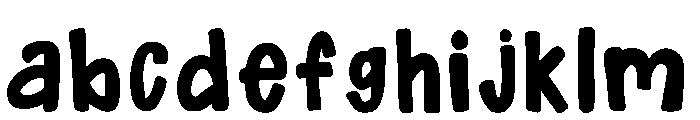 DoodleBounceChunky FONT