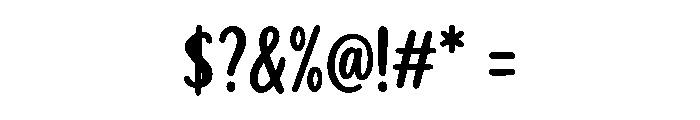 DoodleSprout Font OTHER CHARS
