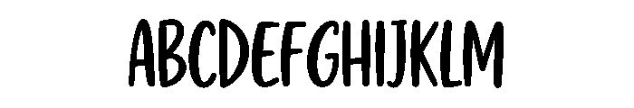 DoodleSprout Font UPPERCASE