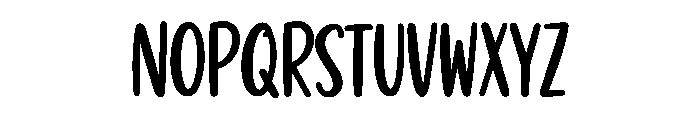 DoodleSprout Font UPPERCASE