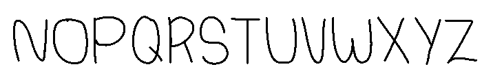 Doodlebrain Medium Font UPPERCASE