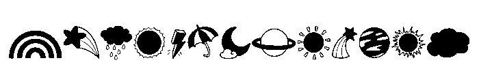 Doodles Weather FONT