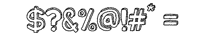 Doodletron Font OTHER CHARS
