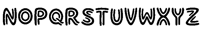 Doodlia Regular Font UPPERCASE