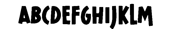 Doodlie Christmas Font UPPERCASE