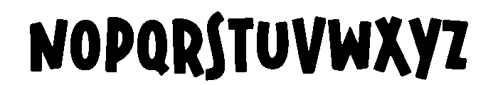 Doodlie Christmas Font UPPERCASE