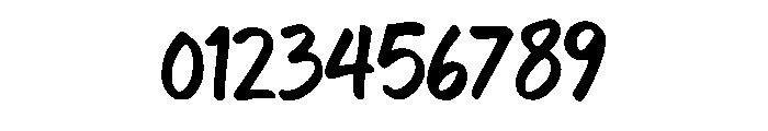 Doodling Marker Regular Font OTHER CHARS