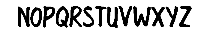 Doodling Marker Regular Font UPPERCASE