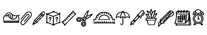 Doodlio Font UPPERCASE