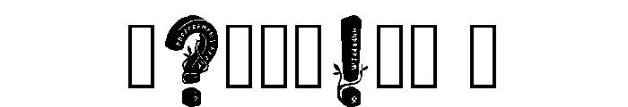 Doomveil Regular Font OTHER CHARS