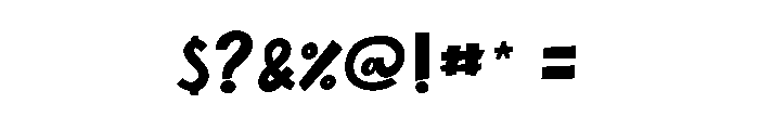 Dopilys Font OTHER CHARS