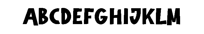 Dopilys Font UPPERCASE