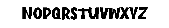 Dopilys Font LOWERCASE