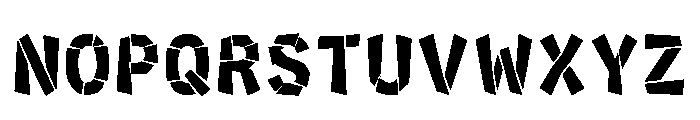 Dora Regular Font UPPERCASE