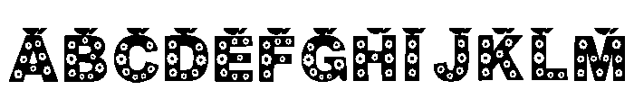 Doreen Regular Font UPPERCASE