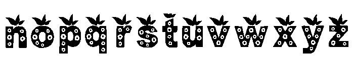 Doreen Regular Font LOWERCASE