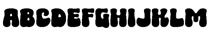 Dorehun Regular Font UPPERCASE