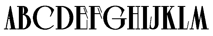 Dorevant Black Font UPPERCASE