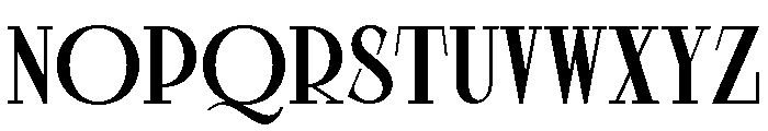 Dorevant Black Font UPPERCASE