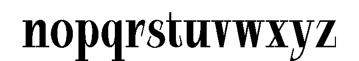 Dorevant Black Font LOWERCASE