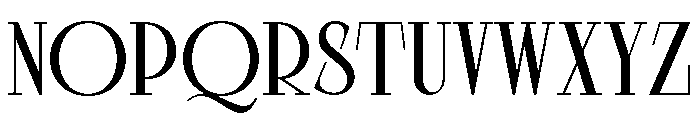 Dorevant Bold Font UPPERCASE