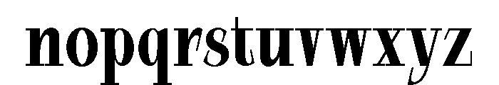 Dorevant Extra Black Font LOWERCASE