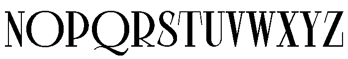 Dorevant Extra Bold Font UPPERCASE