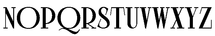 Dorevant Heavy Font UPPERCASE