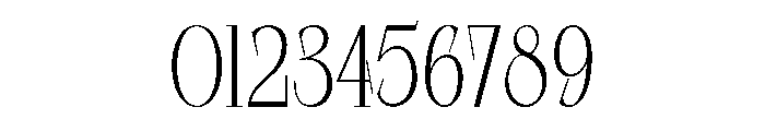 Dorevant Light Font OTHER CHARS