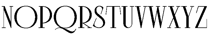 Dorevant Medium Font UPPERCASE