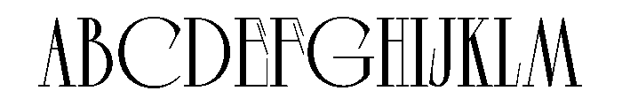Dorevant News Font UPPERCASE