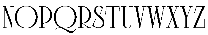 Dorevant News Font UPPERCASE